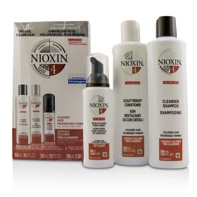 3D Care System Kit 4 - For Colored Hair, Progressed Thinning, Balanced Moisture (Box Slightly Damage