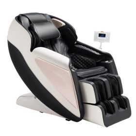 VEVOR Full Body Massage Chair, 3D Zero Gravity Recliner with SL Track, 18 Auto Modes, Heat, Foot Rollers, Armrest Control, LCD Display, 36 Airbags