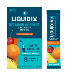 Liquid I.V.® Tropical Punch Hydration Multiplier® Powdered Electrolyte Drink Mix, 6 Count Packets