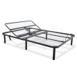 Black Head Up Only California King Adjustable Bed Base