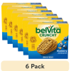 (6 Pack) belVita Blueberry Breakfast Biscuits 5 Packs Per Box 4 Biscuits Each Convenient Snack