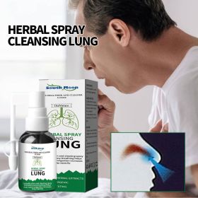 South Moon Herbal Spray Cleansing Lung, Throat And Nose Discomfort, Moisten Throat And Clear Nose Care Spray