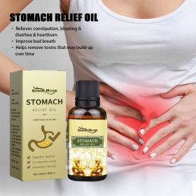 South Moon Stomach Relief Oil, Clear Stool Gastrointestinal Discomfort Massage Firming And Slimming Oil