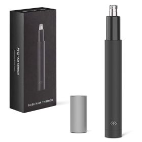 Ear and Nose Hair Trimmer for men and women-2020;  Professional nose hair trimmer with Stainless Steel Blad & IPX7 Waterproof System;  Facial Eye