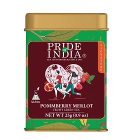 Pride Of India - PommBerry Merlot (Fruity Green Tea) 15 Tea Bags