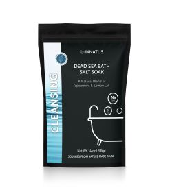 Dead Sea Soothing Bath Salt Soak with 21 Minerals – Relaxing, Detoxifying, and Nourishing for Skin – 14oz