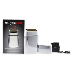 Cordless Metal Double Foil Shaver - FXFS2 by BaBylissPRO for Men - 1 Pc Shaver
