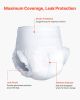 VEVOR Adult Incontinence Underwear Protective Underwear for Men & Women L Size