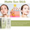 Matte Sunscreen Stick - Summer Refreshing Non-Greasy Protection Moisturizing and Rejuvenating for Facial Skin - Sunscreen Cream