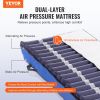 VEVOR Alternating Air Pressure Mattress, Dual-Layer Alternating Pressure Pad for Hospital Beds