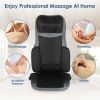 3D Shiatsu Neck & Back Massager, Heat Function, 3 Modes & Intensities, Home & Car Use, 15-Min Auto Shutdown, LCD Display