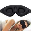 Eye Mask for Sleeping 3D Contoured Cup Blindfold Concave Molded Night Sleep Mask Block Out Light with Women Men