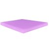 6 in. Firm Gel Memory Foam Mattress for Full Size Bed in a Box with Breathable Pink Aloe Vera Cover