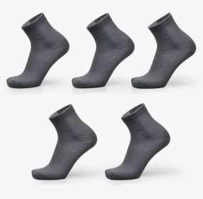 Socks men's new bamboo fiber men's socks (Option: 5Iron gray)