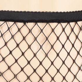 1Pc Women Fishnet Tights Sexy High Waist Fishnet Pantyhose Stretchy Mesh Hollow Out Tights Stockings With Medium Large Hole Choices (Option: M Hole)