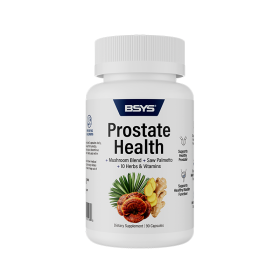 BSYS Prostate Health Capsules Urinary & Bladder Wellness Support  Anti-Inflammatory Balance  Antioxidant Protection  Immune Health Aid  Men's Prostate (Option: One bottle)